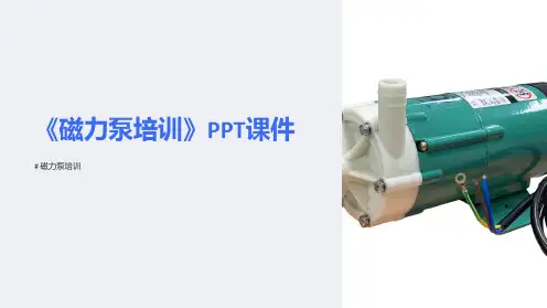 《磁力泵培训》课件