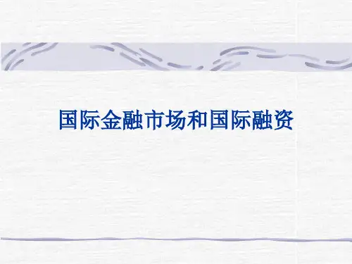 国际金融市场(XXXX10)