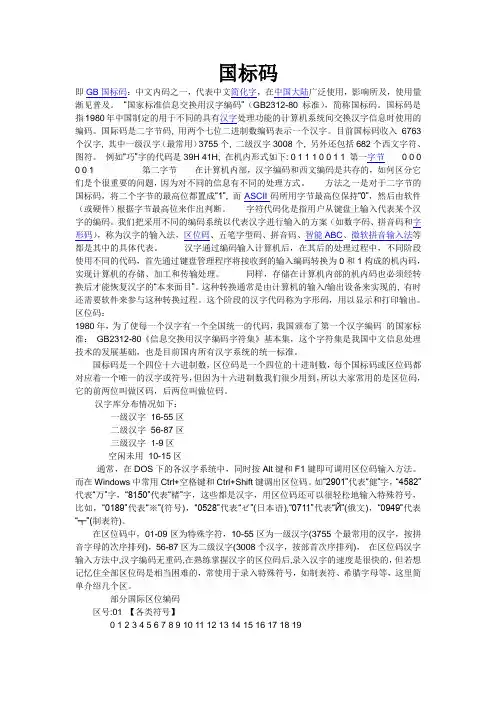 国标码