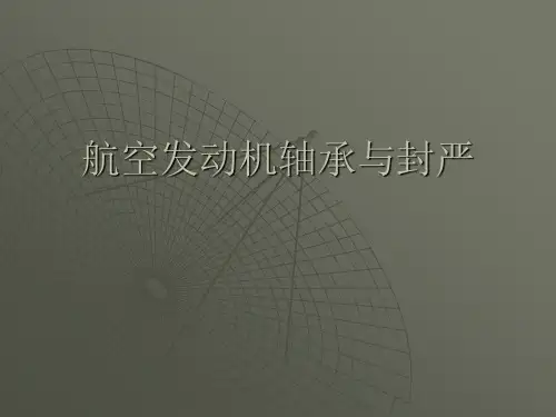 发动机轴承与密封