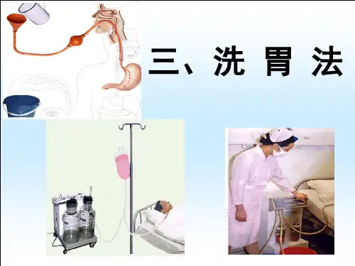 洗胃法ppt课件