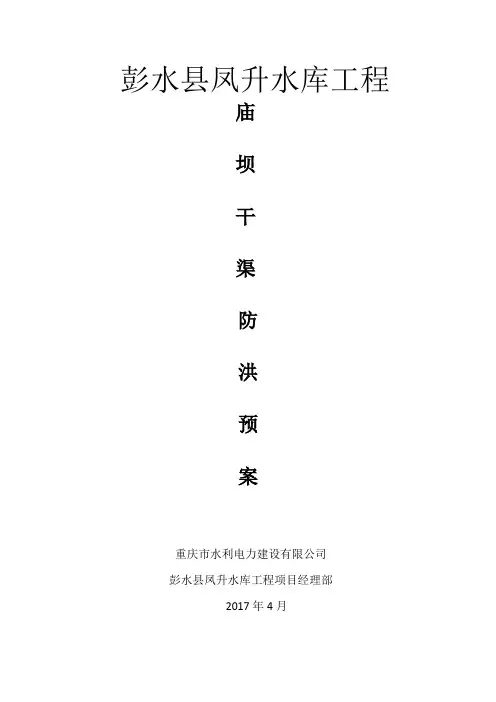 隧洞防洪涵管方案(1)