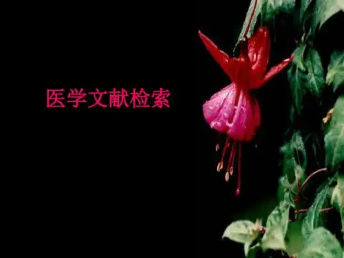 医学文献检索总论 PPT课件