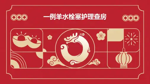 一例羊水栓塞护理查房