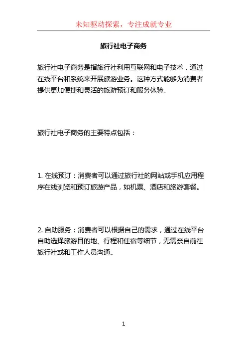 旅行社电子商务 (2)