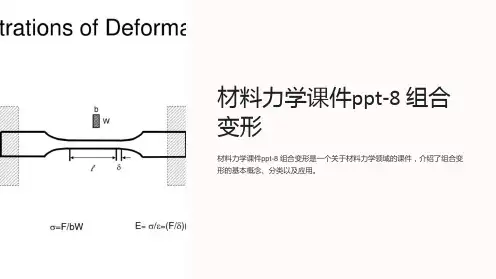 材料力学课件-8组合变形