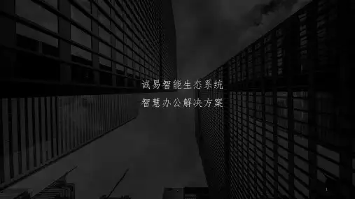 智慧办公系统解决方案ppt课件