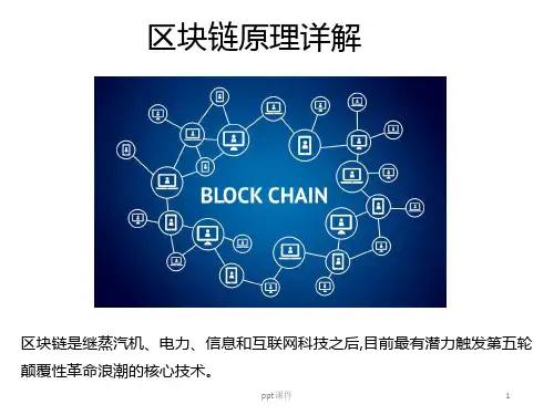 区块链原理详解  ppt课件