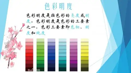 色彩明度