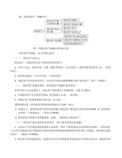 2018中级会计实务班讲义第三章(徐)