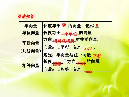平面向量的加减法