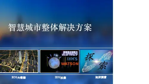 智慧城市整体解决方案