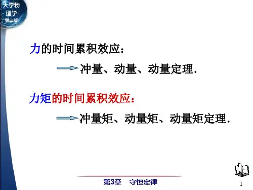 角动量 角动量守恒定律大学物理