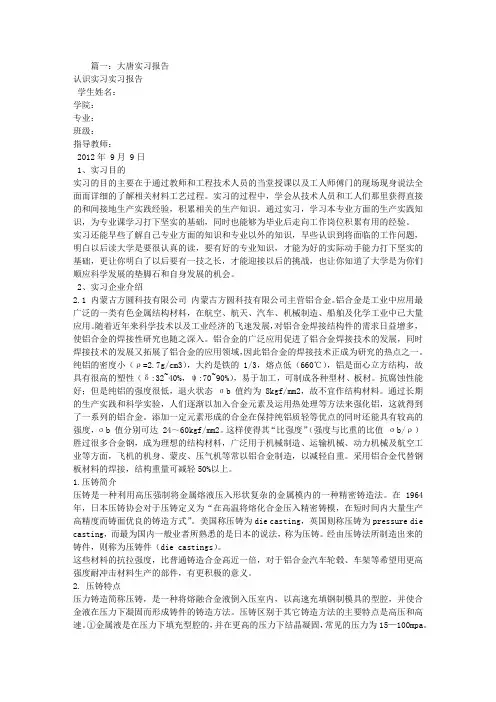 大唐实习报告