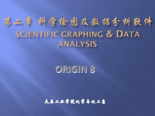 太原工业学院计算机在化学与化工中应用第二章 Origin8课件