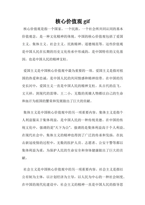 核心价值观gif