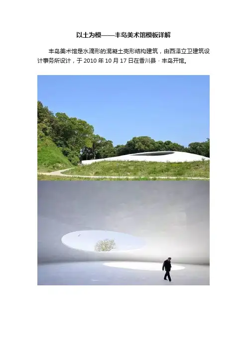 以土为模——丰岛美术馆模板详解