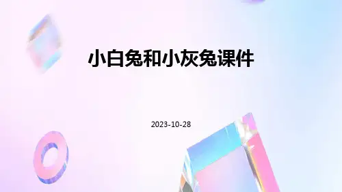 小白兔和小灰兔课件课件