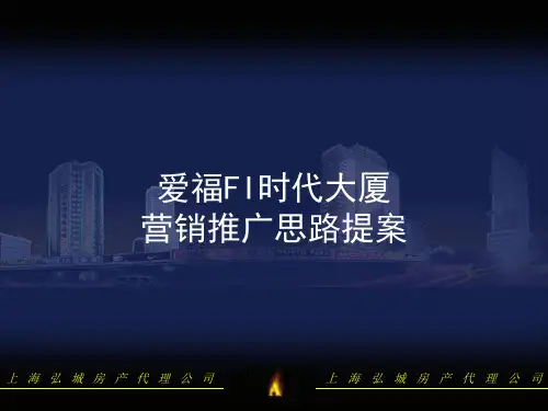 爱福FI时代大厦营销推广思路提案(PPT56)(1)