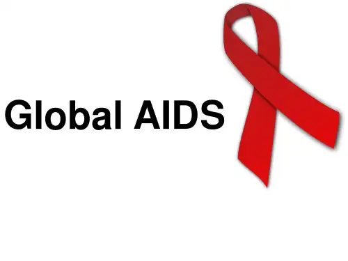 AIDS 艾滋病英文介绍医学PPT课件