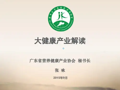 大健康解读_PPT课件