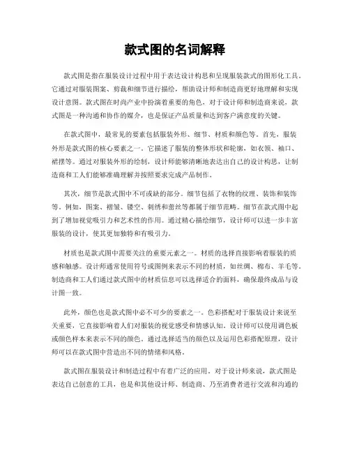 款式图的名词解释