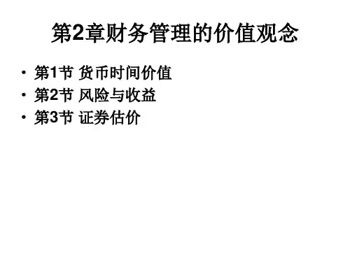 财务管理课件 第2章.ppt
