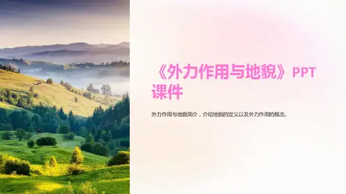 《外力作用与地貌》课件