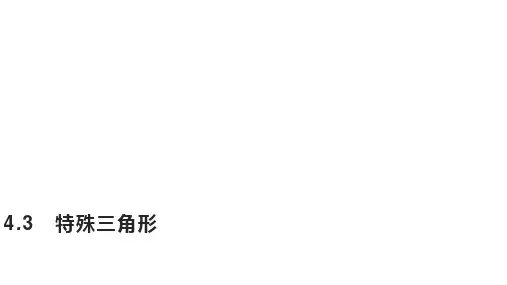中考数学一轮复习课件 特殊三角形