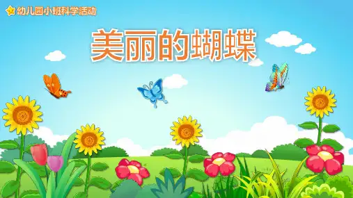 幼儿园课件美丽的蝴蝶