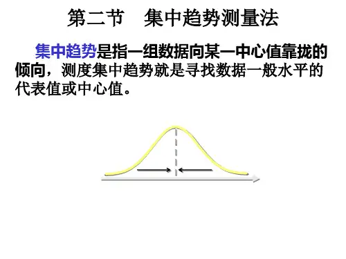 统计学课件 第2章-集中趋势与离散趋势