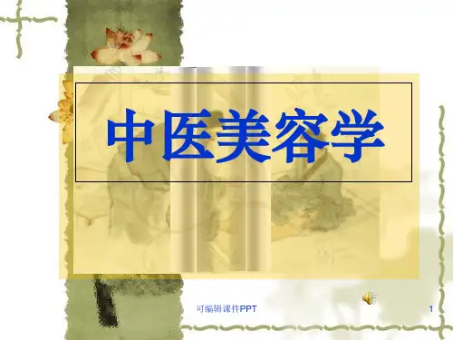 中医美容基础ppt课件