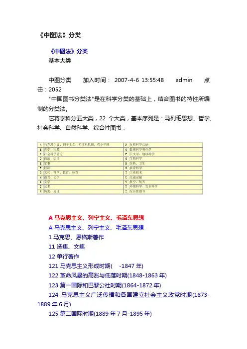 《中图法》分类