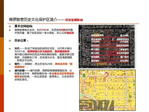 南锣鼓巷_精品文档