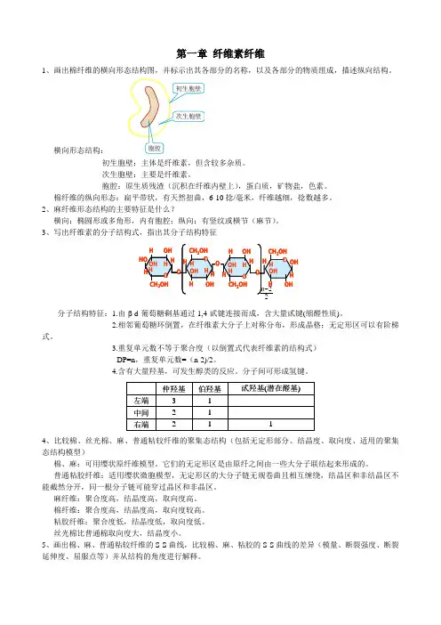 纤维化学与物理