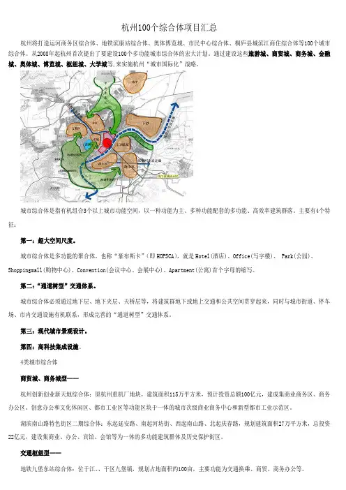 100个城市综合体引爆全新“城市革命”