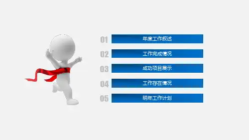 工作总结汇报类ppt模板课件