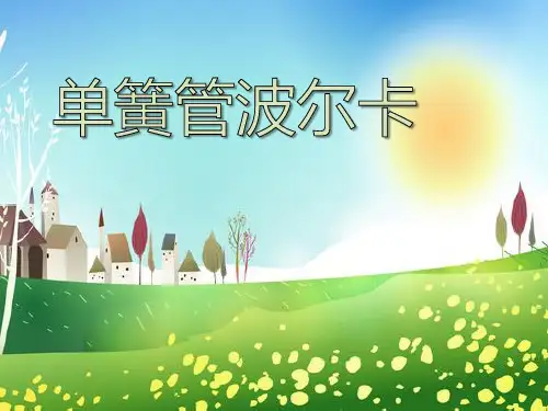 《单簧管波尔卡》PPT课件2