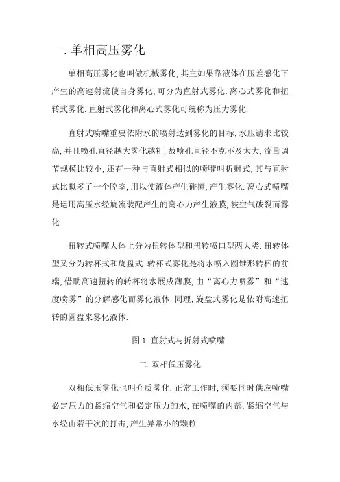 两种雾化方式对比