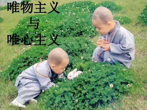 唯物主义与唯心主义(完整版)