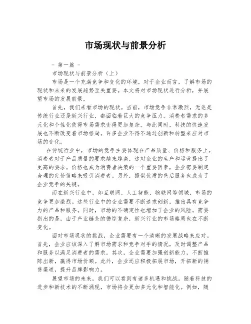 市场现状与前景分析