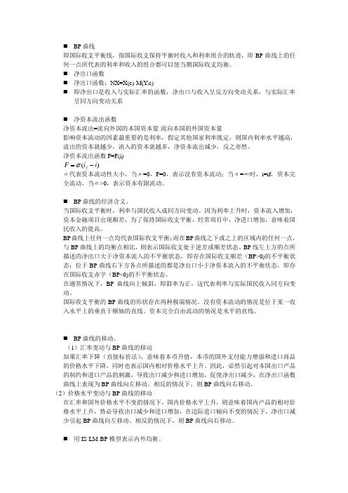 学霸整理的国际经济学必考考重点15