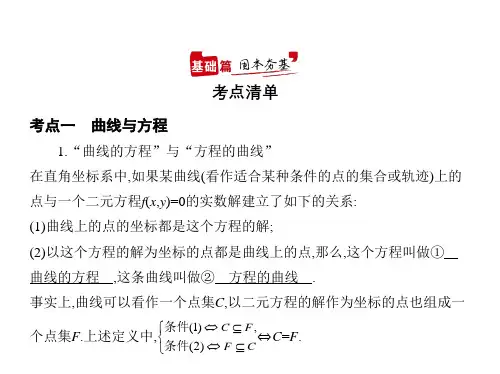 2021年新课标新高考数学复习课件：§9.6 圆锥曲线的综合问题