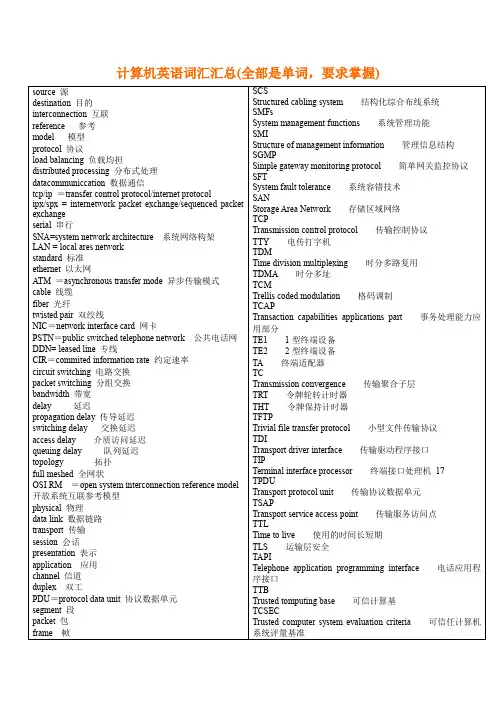 计算机英语词汇.doc