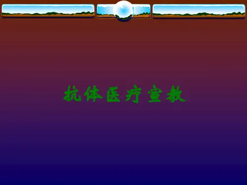 抗体医疗宣教