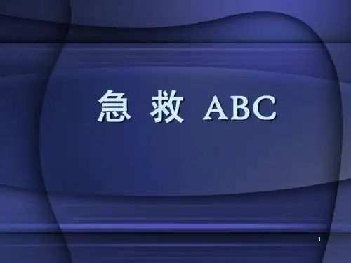 急救ABCPPT课件