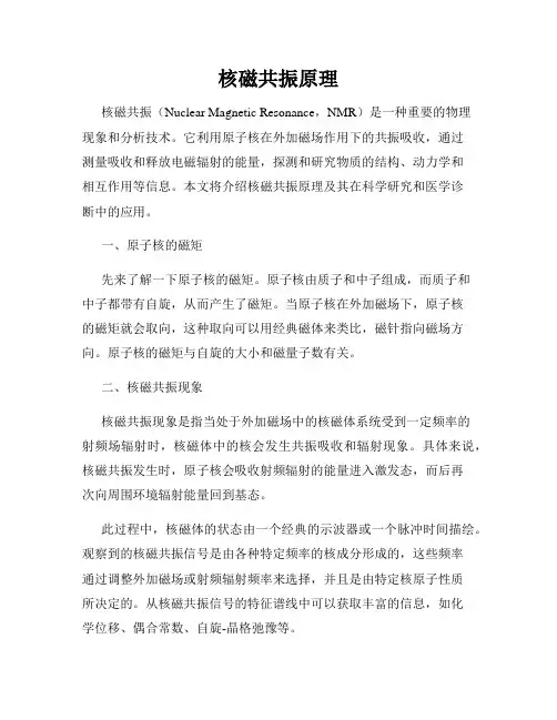 核磁共振原理