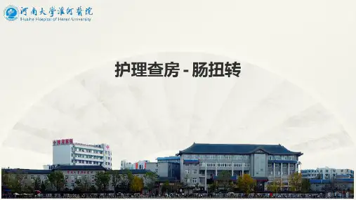 护理查房肠扭转PPT课件