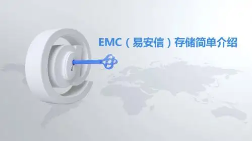 EMC存储简单介绍