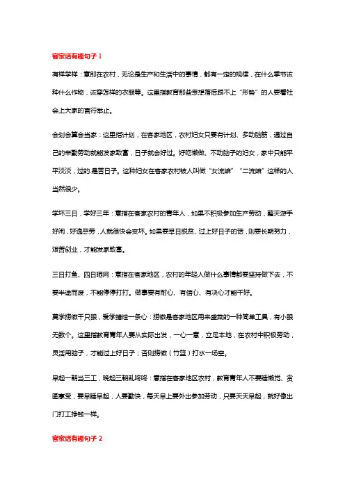 年轻客家话语